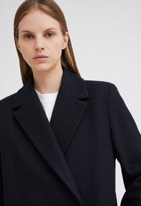 Jac+Jack Jackets + Coats Howell Merino Wool Coat - Black