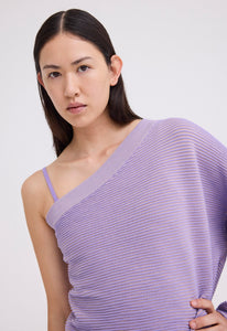 Nagnata Active Organic Asym Sweater - Iris