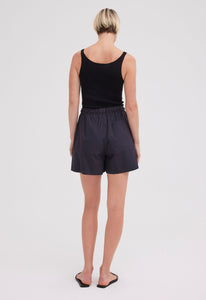 Jac + Jack AU Shorts Mira Cotton Short - Black