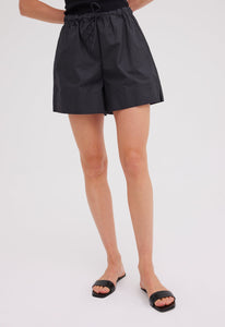 Jac + Jack AU Shorts Mira Cotton Short - Black