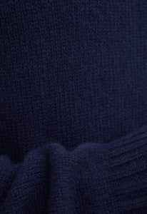 Jac+Jack Knitwear Highgrove Cashmere Sweater - Darkest Navy