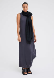 Jac+Jack Accessories Lila Silk Shawl - Black