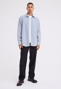 Jac+Jack Shirts Tanker Shirt - Bream Blue