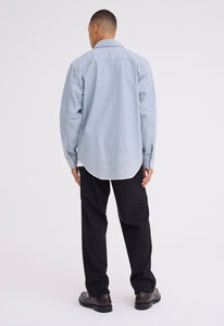 Jac+Jack Shirts Tanker Shirt - Bream Blue