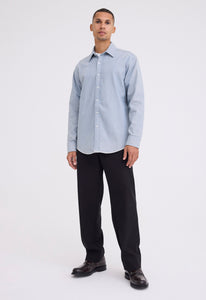 Jac+Jack Shirts Tanker Shirt - Bream Blue