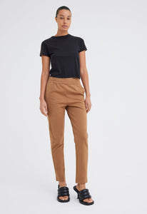 Jac+Jack Pants + Shorts Cub Cotton Ponte Pant - Colt Brown