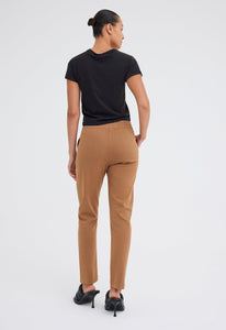 Jac+Jack Pants + Shorts Cub Cotton Ponte Pant - Colt Brown