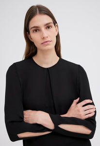 Jac+Jack Shirts + Tops Sana Silk Top - Black