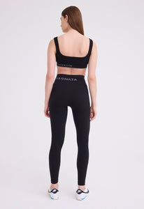 Nagnata Active Classic Wool Bralet - Black