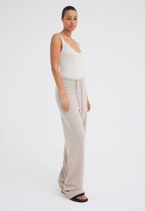 Jac+Jack Pants + Shorts Dova Cashmere Pant - Flaxen Beige