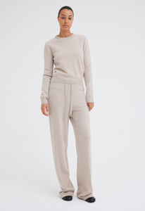 Jac+Jack Pants + Shorts Dova Cashmere Pant - Flaxen Beige