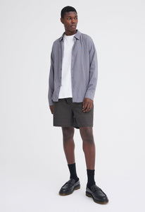 Jac+Jack Pants + Shorts Edon Cotton Twill Short - Steelo Grey
