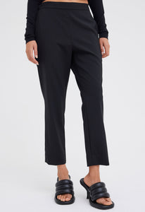 Jac+Jack Pants + Shorts Gio Merino Wool Pant - Black