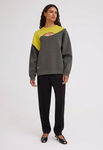 Jac + Jack AU Active Balance Crew Neck - Dark Forest