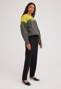 Jac + Jack AU Active Balance Crew Neck - Dark Forest