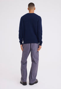 Jac+Jack Knitwear Beckham Sweater - Midnight Blue