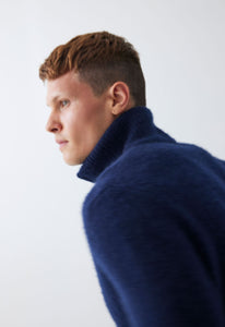 Jac+Jack Knitwear Floss Cashmere Sweater - Navy