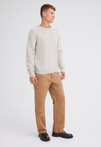 Jac+Jack Knitwear Foley Lambswool Sweater - Flaxen Beige