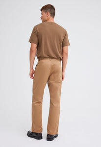 Jac+Jack Pants + Shorts Hiles Italian Cotton Pant - Nutmeg Beige