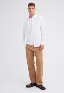 Jac+Jack Pants + Shorts Hiles Italian Cotton Pant - Nutmeg Beige