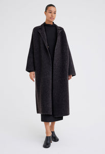 Jac+Jack Knitwear Maggio Coat - Char Marle