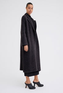 Jac+Jack Knitwear Maggio Coat - Char Marle