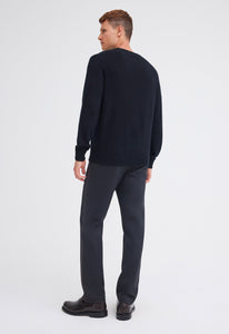 Jac + Jack AU Knitwear Beckham Cashmere Sweater - Black