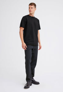 Jac + Jack Tees + Tanks Mills Cotton Tee - Black