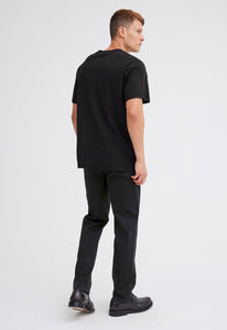 Jac + Jack Tees + Tanks Mills Cotton Tee - Black