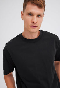 Jac + Jack Tees + Tanks Mills Cotton Tee - Black