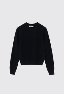 Jac+Jack Knitwear Cirrus Cashmere Sweater - Black