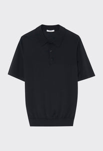 Jac + Jack Shirts + Polos Pointier Cotton Polo - Black