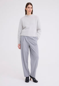 Jac+Jack Knitwear Hudd Sweater - Frost Grey