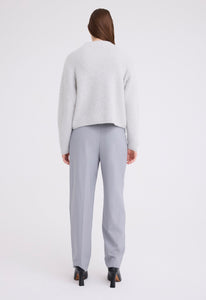 Jac+Jack Knitwear Hudd Sweater - Frost Grey