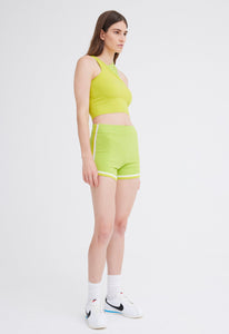 Nagnata Tops NAGNATA Retro Tank - Lime/ Chartreuse