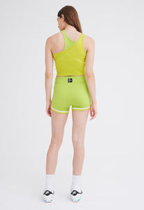 Nagnata Tops NAGNATA Retro Tank - Lime/ Chartreuse