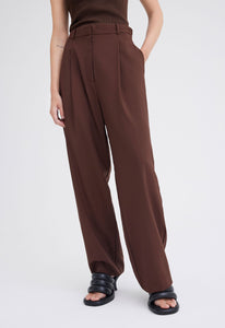 Jac+Jack Pants + Shorts Nisha Wool Pant - Bronzer Red