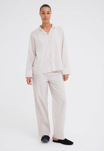 Jac+Jack Sleepwear Pyjama Cotton Shirt - Cirrus Pink