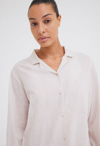 Jac+Jack Sleepwear Pyjama Cotton Shirt - Cirrus Pink