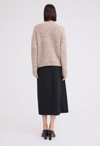 Jac+Jack Knitwear Burton Sweater - Attica Speck