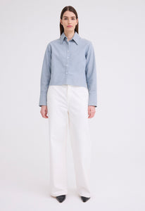 Jac+Jack Shirts Driver Shirt - Bream Blue