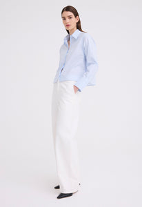 Jac+Jack Shirts Elio Shirt - Dash Blue Stripe