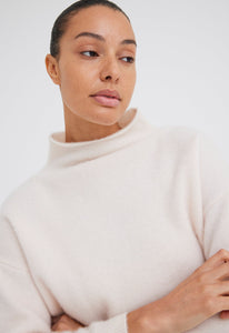 Jac+Jack Knitwear Maximus Cashmere Sweater - Ice Cream