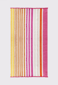 Jac + Jack AU Beach Towels Auraswimmer Beach Towel  - Golden Hour Stripe