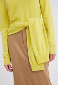 Jac+Jack Accessories Limber Cashmere Scarf - Homer Yellow