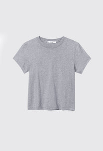 Jac + Jack AU Tees + Tanks Baby Organic Cotton Tee - Grey Marle