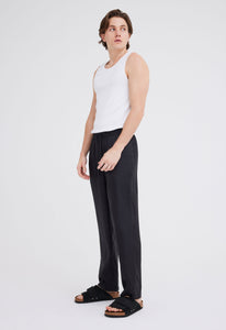 Jac+Jack Pants Yuki Silk Pant - Black