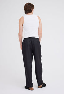 Jac+Jack Pants Yuki Silk Pant - Black