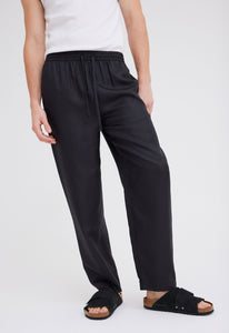 Jac+Jack Pants Yuki Silk Pant - Black