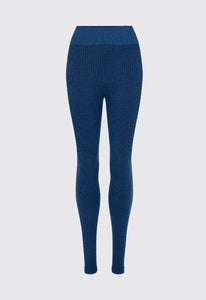 NAGNATA Demi Wool Legging - Ocean Blue